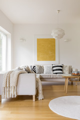 Hygge style living room