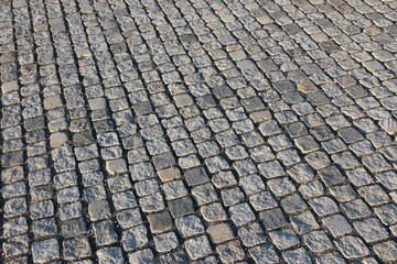 Budapest cobble stone
