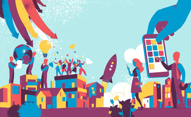 Società moderna  © Hurca!