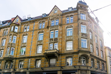 Fototapeta na wymiar Traditional architecture buildings in Stuttgart