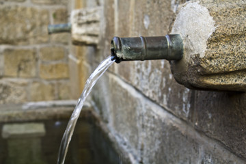 Stone Drinking Fountain