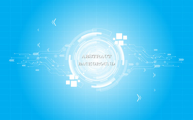 Abstract technology background interface communication concept