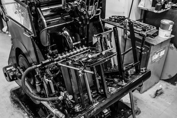Printing Machine, Heidelberg wing model