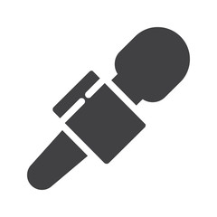 News  microphone icon vector