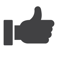 Thumb up icon vector