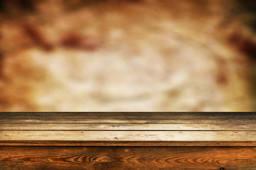Wooden table background