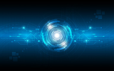 Abstract technology background Hi-tech communication concept innovation background vector illustration