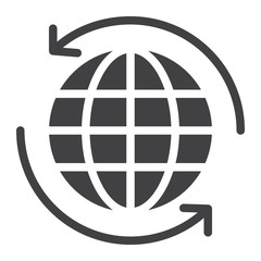 Worldwide Shipping icon vector