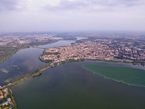 Vedute Mantova citt&agrave; lago, Cittadella, Marmirolo, Goito, Bosco Fontana