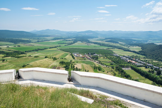 View from Castle Fuzer in Hungary