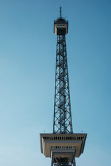 funkturm in high format with clean sky
