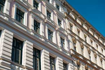 Obraz premium luxury facade of houses in germany