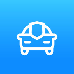 car alarm vector sign