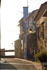 Fishing village of Cambados, Pontevedra province, Galicia, Spain (San Tome)