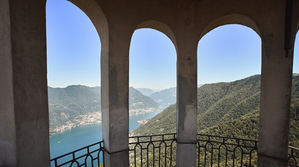 Lake Como from a tower