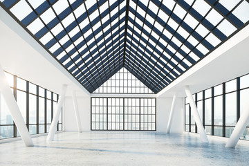 Loft concrete interior