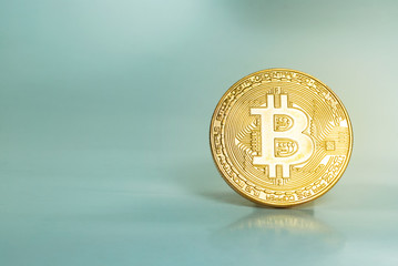 bitcoin with white background