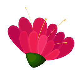 Festive Flower Vector handmade clip-art 