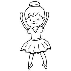 Kleine Ballerina Vektor 5