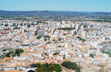 Fototapeta na wymiar Aerial view of Faro, Algarve, Portugal.