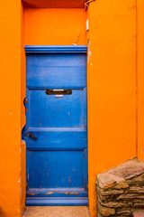 La porte bleu à Collioure