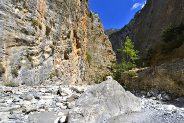 Samaria Gorge, Crete, Greece