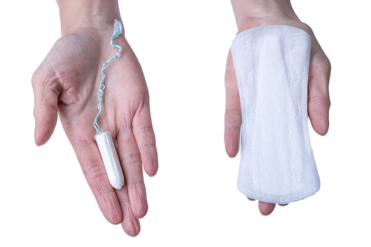 Mit Hygieneartikeln gesch&uuml;tzt in die Menstruation