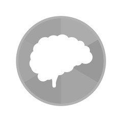 Kreis Icon - Gehirn