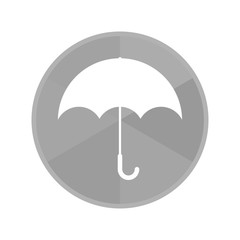 Kreis Icon - Regenschirm