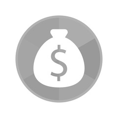 Kreis Icon - Dollarsack