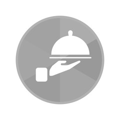 Kreis Icon - Kellner-Symbol