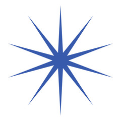 Christmas star icon