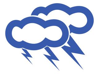 Storm cloud icon