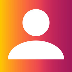 Smooth color gradient icon template set inspried by instagram new logo. Vector illustration for your social media app design project and other.