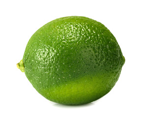 Lime isolated on white background