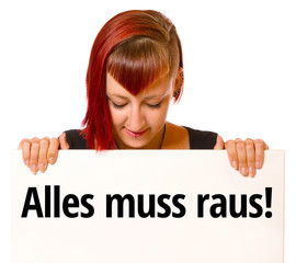 Alles muss raus