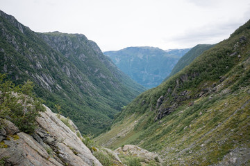 Fjord near Buer glacier, Norway