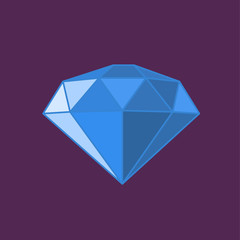 Modern diamond icon