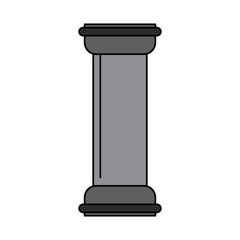 pipe or drain icon image vector illustration design 