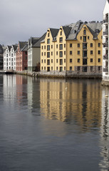 Fototapeta na wymiar Alesund Norway - Europe