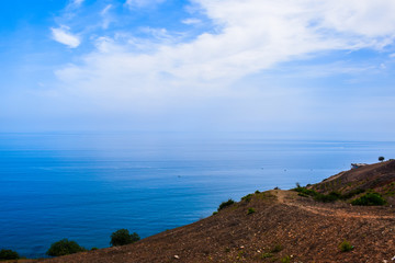 A wonderful view of the mediterranean sea