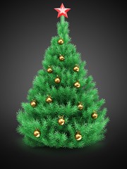 3d Christmas tree