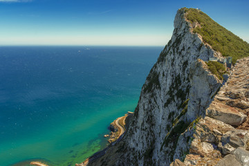 The Rock of Gibraltar - obrazy, fototapety, plakaty