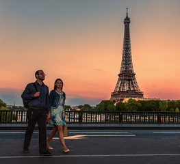 Young Couple in Paris