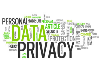 Word Cloud Data Privacy