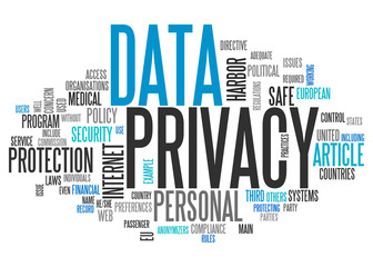 Word Cloud Data Privacy