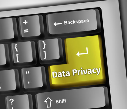 Keyboard Illustration Data Privacy