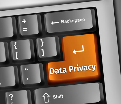Keyboard Illustration Data Privacy