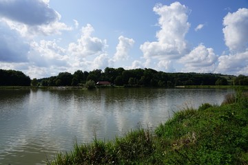 Härtsfeldsee (Schwäbische Alb) - Panorama im Sommer