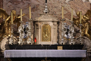 Tabernacle. Karlskirche. St. Charles's Church.